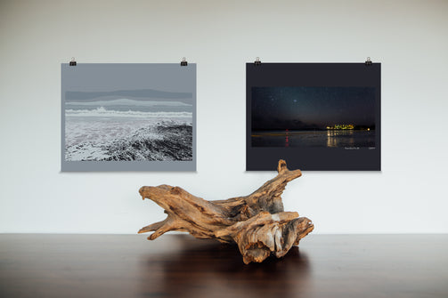 A Photograph Titled 'Mackenzie Beach' by Saidia Z. Ariss (Tofino, BC) 16x20