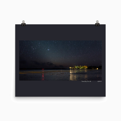 A Photograph Titled 'Mackenzie Beach' by Saidia Z. Ariss (Tofino, BC) 16x20
